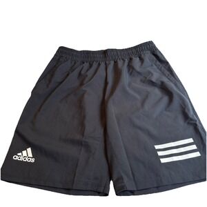 Adidas Aeroready Men's Size S Tennis Club 3STR Gray Short